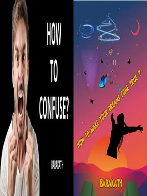 cover image of How to confuse? How to make your dreams come true?